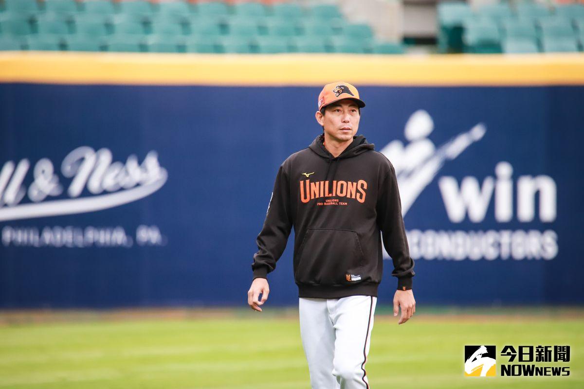 ▲統一7-eleven獅總教練林岳平。（圖／記者葉政勳攝 , 2020.04.22）