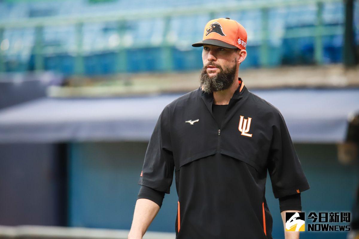 ▲統一7-eleven獅總洋投羅里奇。（圖／記者葉政勳攝 , 2020.04.22）