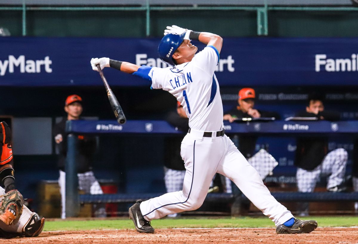 ▲富邦悍將林哲瑄。（圖／記者葉政勳攝 , 2020.04.22）