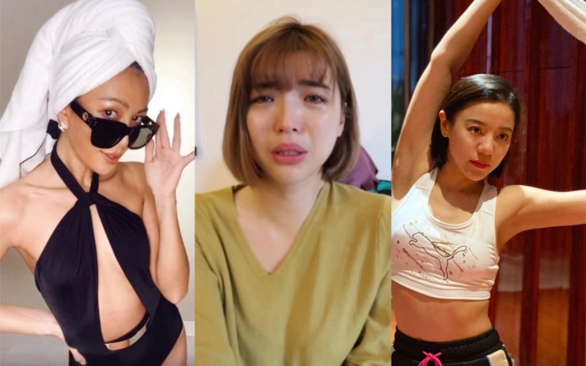 ▲疫情當頭，每個名人都有不同的應對方式。（圖／取自莫莉、一隻阿圓IG、相信音樂）