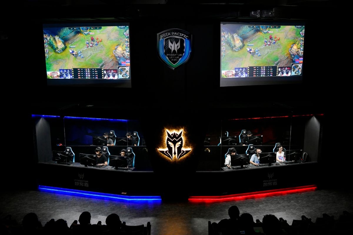 ▲吳鳳科大有雲嘉南地區最大的電競館場。（圖/吳鳳科大提供，2020.04.23）