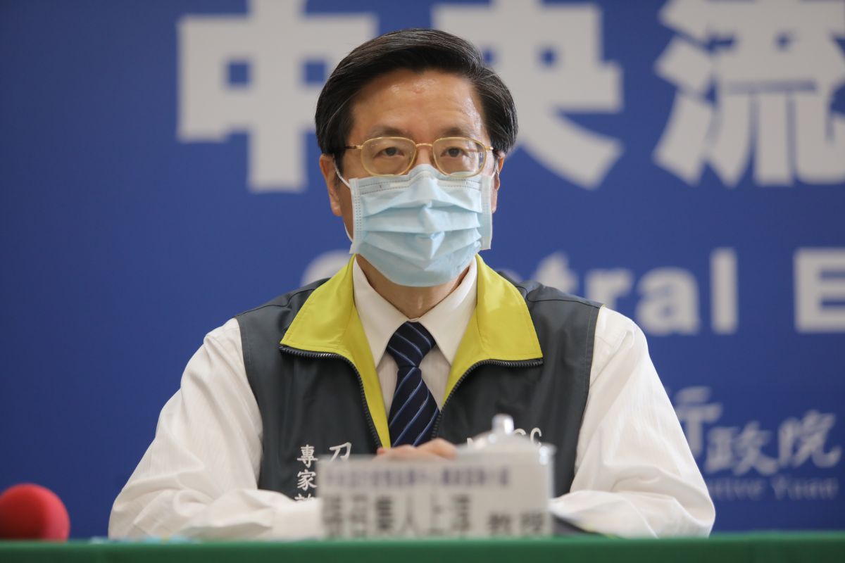 ▲中央流行疫情指揮中心專家諮詢小組召集人張上淳。（圖／指揮中心提供）