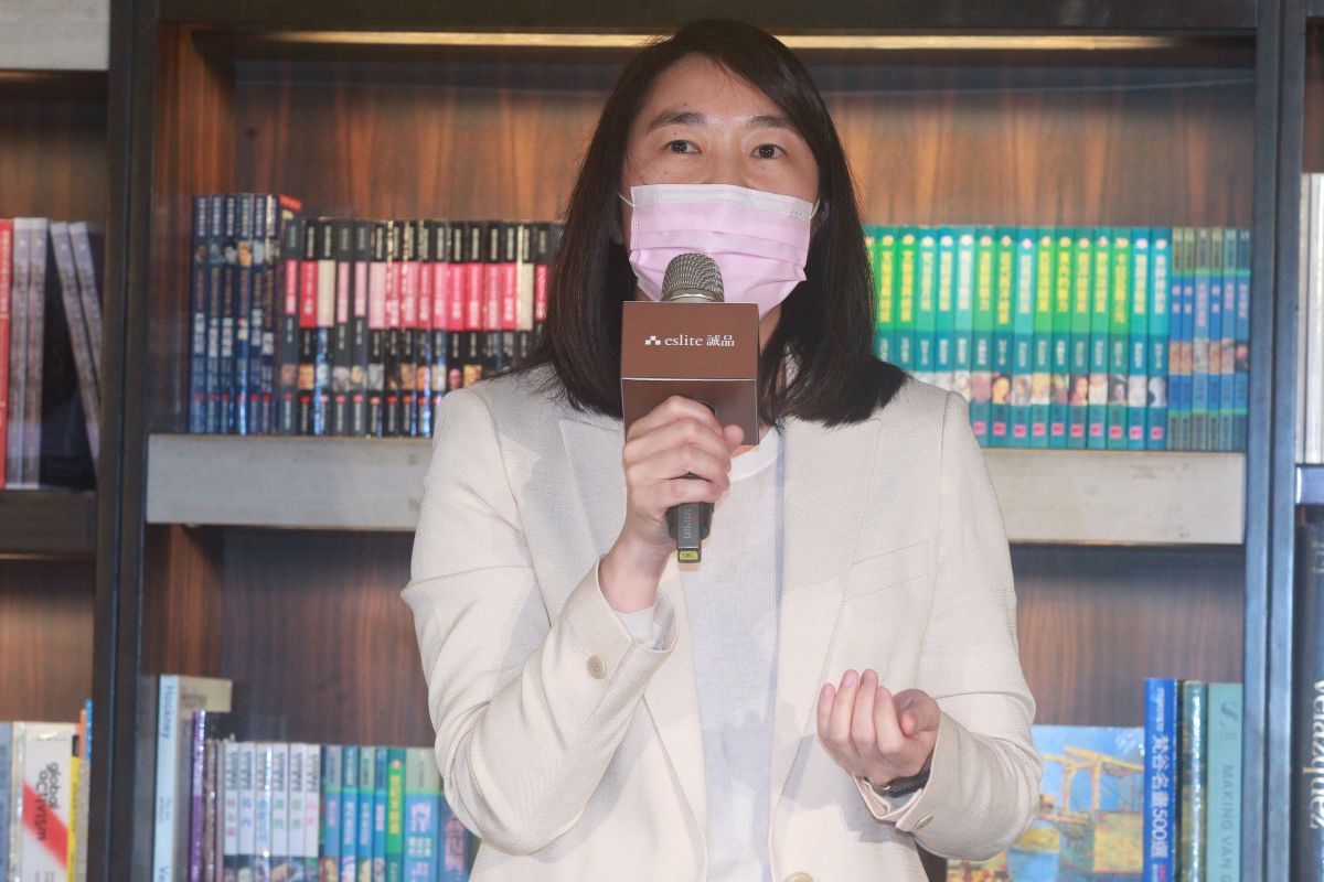 ▲誠品董事長吳旻潔表示，目前誠品依然自立自強，也沒有領取任何文化部的紓困補助。（圖／ 記者葉政勳攝,2020.04.23） 