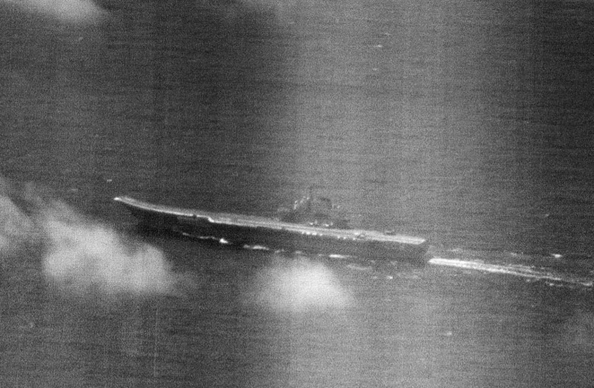 ▲ 國軍首度公布自行拍攝的遼寧號航艦照片。（圖／國防部提供）