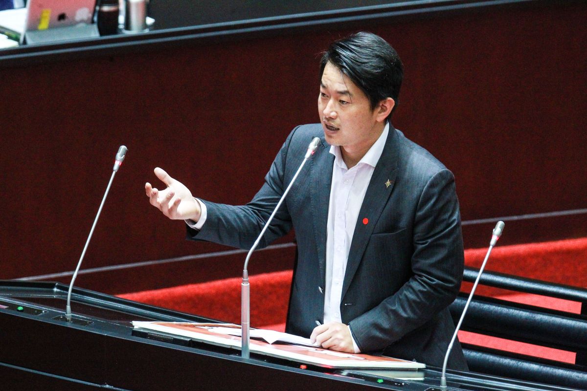 ▲台灣基進黨立委陳柏惟。（圖／記者葉政勳攝 , 2020.04.24）