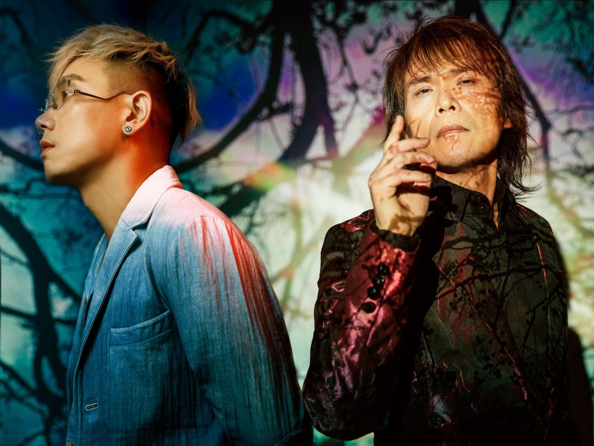 ▲伍佰（右）與林哲儀合作單曲〈重生〉。（圖／ROKON滾石電音提供）