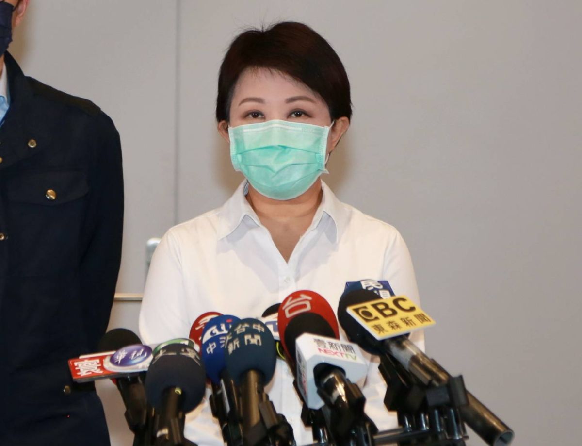 ▲台中市政府25日將進行擴大管制兵推演，引發市民恐慌。市長盧秀燕出面說明兵推作業狀況，強調並非封城。(圖／柳榮俊翻攝2020.4.24)