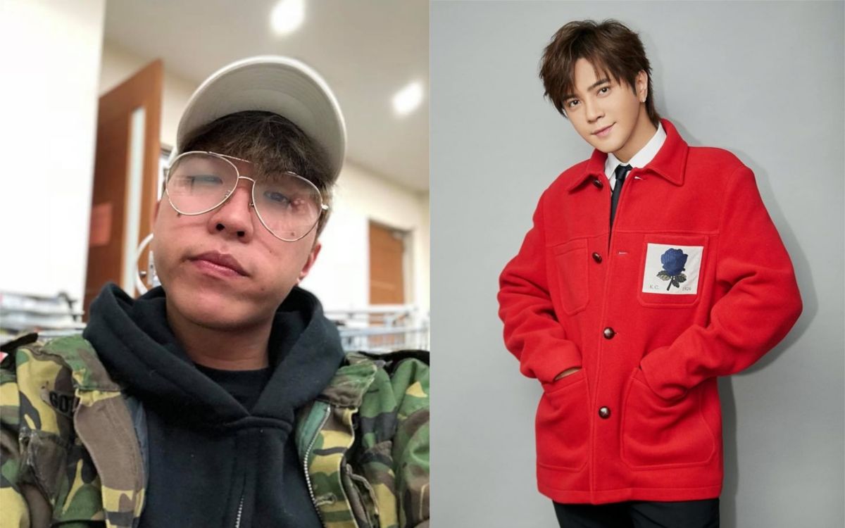 ▲大根（左）捲入羅志祥分手風波（右）。（圖／ 羅志祥、大根臉書） 