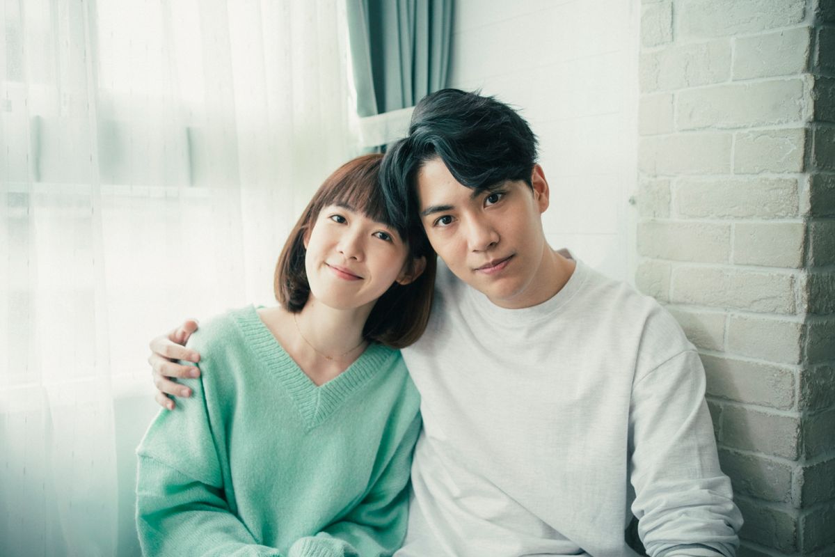 ▲孫可芳（左）跟林子閎演出前男女友。（圖 / 華視提供）