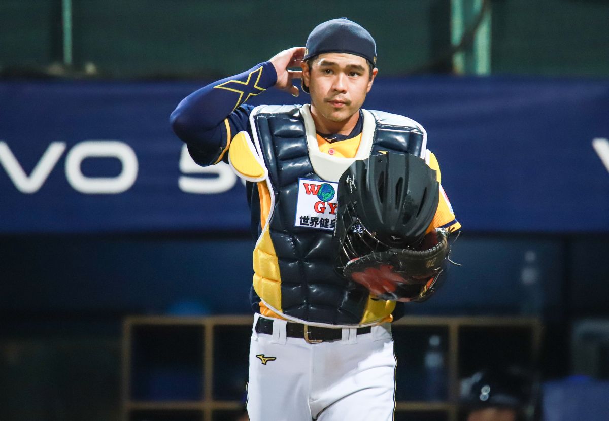 ▲中信兄弟陳家駒已在二軍展開復健賽，一軍捕手有狀況隨時可替補。。（圖／記者葉政勳攝 ）