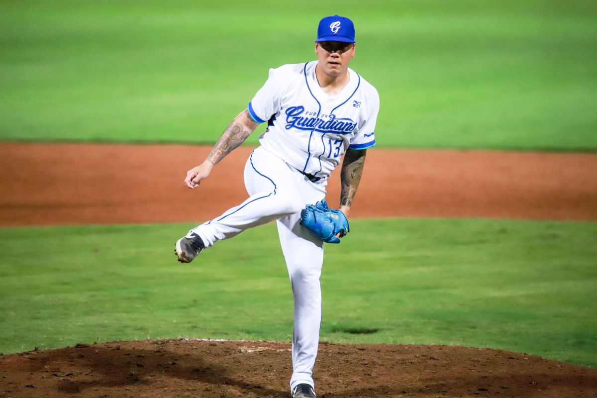 ▲富邦悍將投手陳鴻文。（圖／記者葉政勳攝 ）