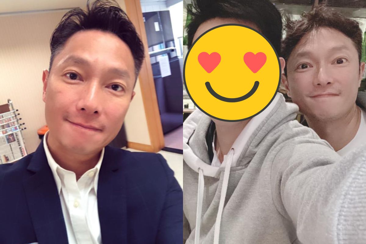 ▲謝祖武罕見曝光全家福照。（圖 / 翻攝謝祖武臉書）