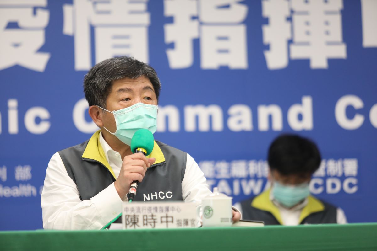 ▲中央流行疫情指揮中心指揮官陳時中。（圖／指揮中心提供）