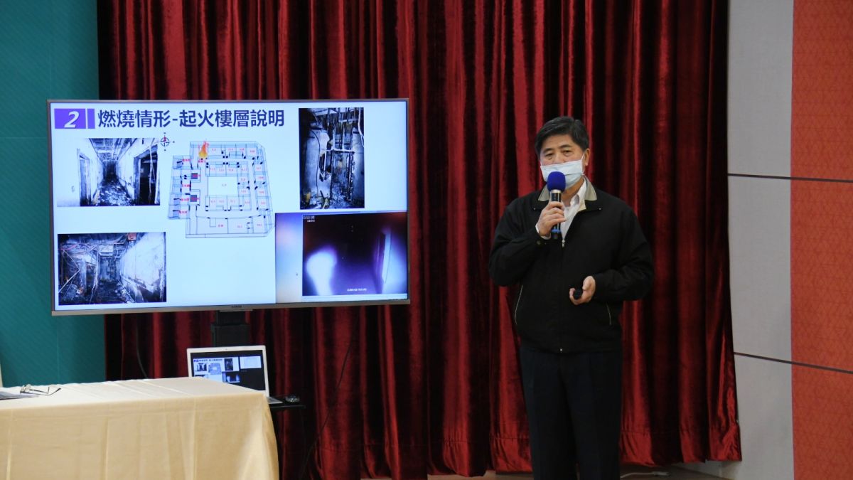 ▲台北市消防局長吳俊鴻。（圖／記者林調遜攝, 2020.4.27）