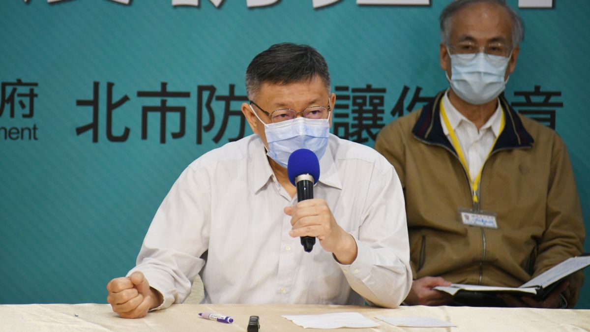 ▲台北市長柯文哲。（圖／記者林調遜攝, 2020.4.27）