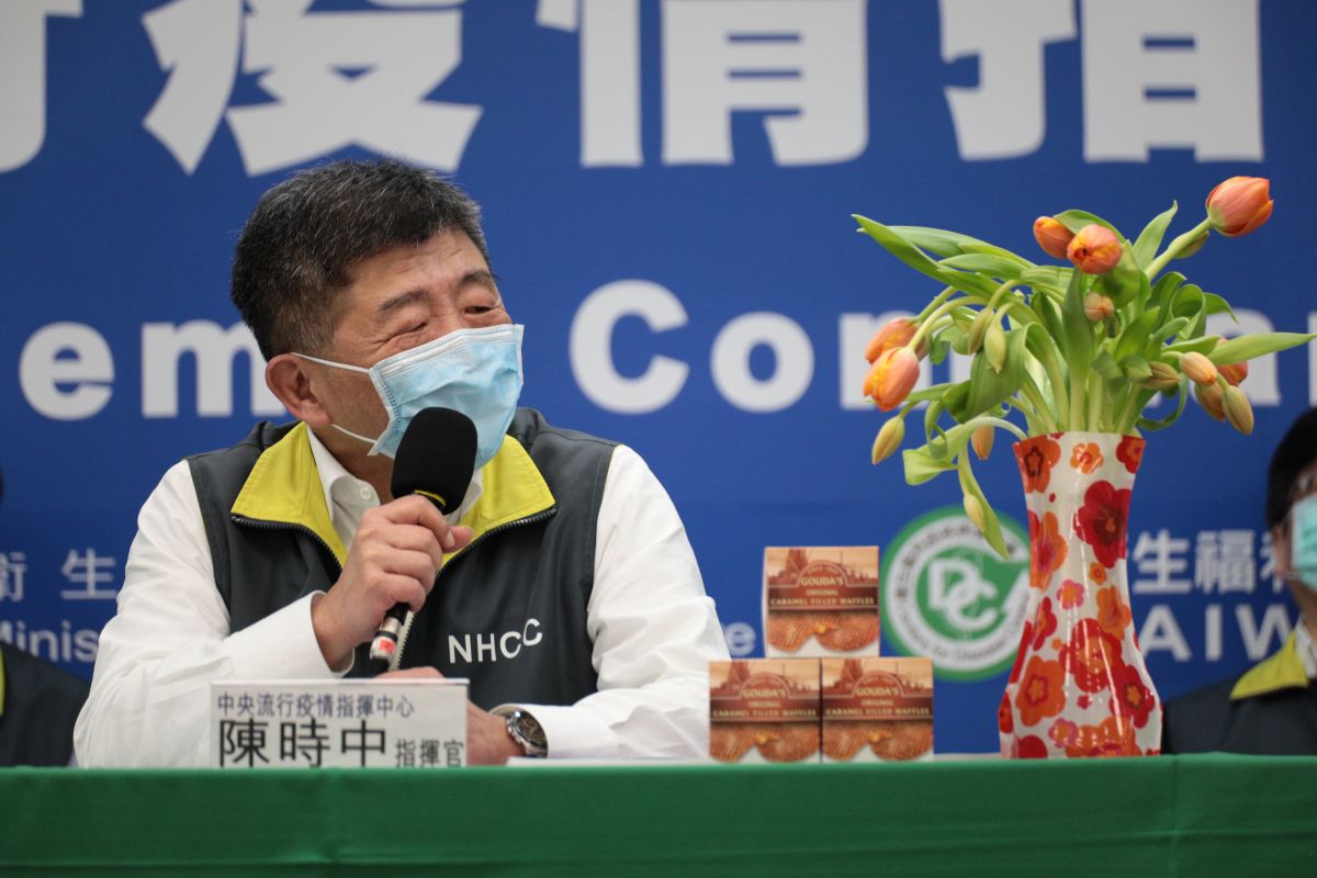 ▲中央流行疫情指揮中心指揮官陳時中。（圖／指揮中心提供）