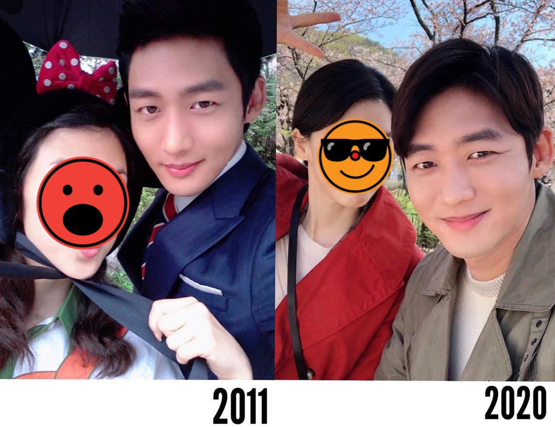 ▲李寶英美貌9年來都沒變。（圖／李泰成IG）