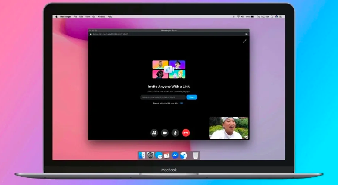 ▲Facebook宣布加入視訊會議戰局，推出Messenger Rooms。（圖／臉書提供）