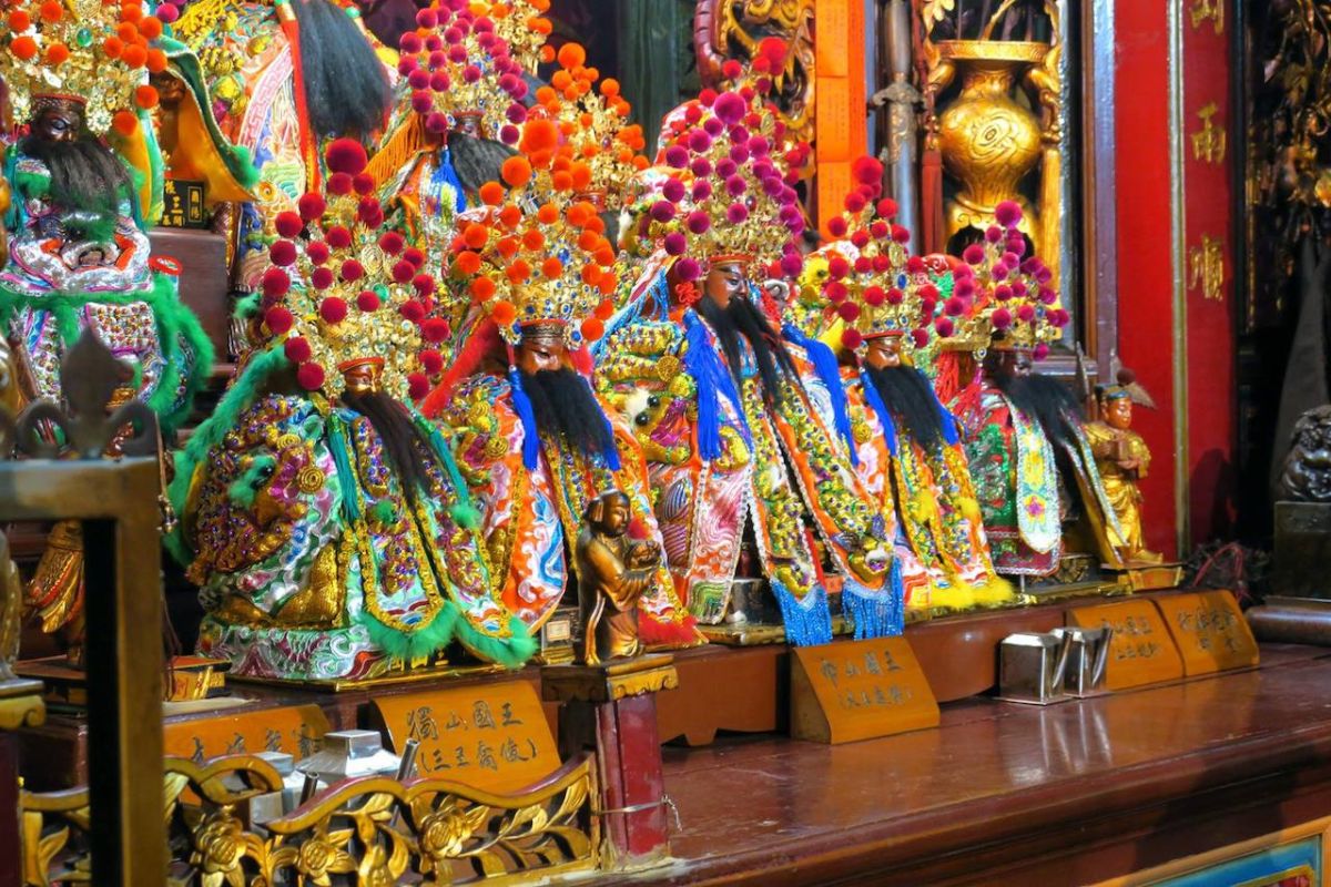 蘭陽大興振安宮三山國王。（圖／翻攝自蘭陽大興振安宮粉專）