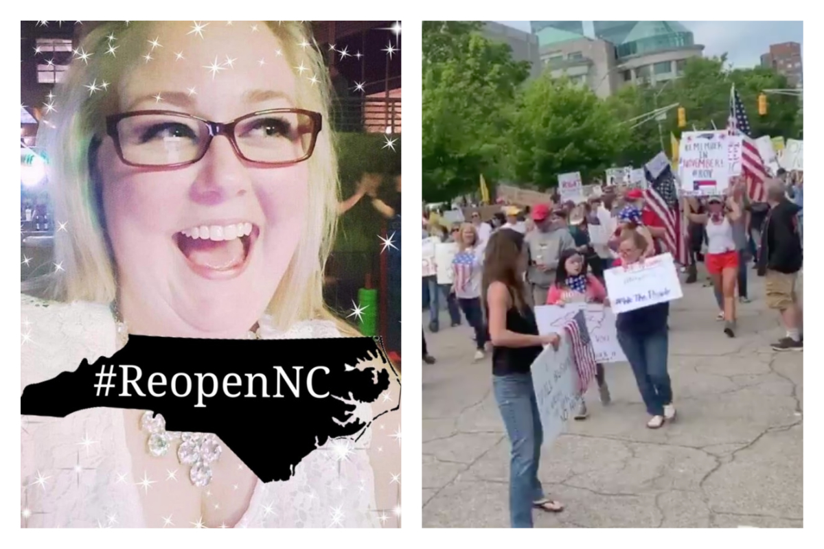 ▲（合成圖／翻攝自 Audrey Whitlock 的臉書與推特）