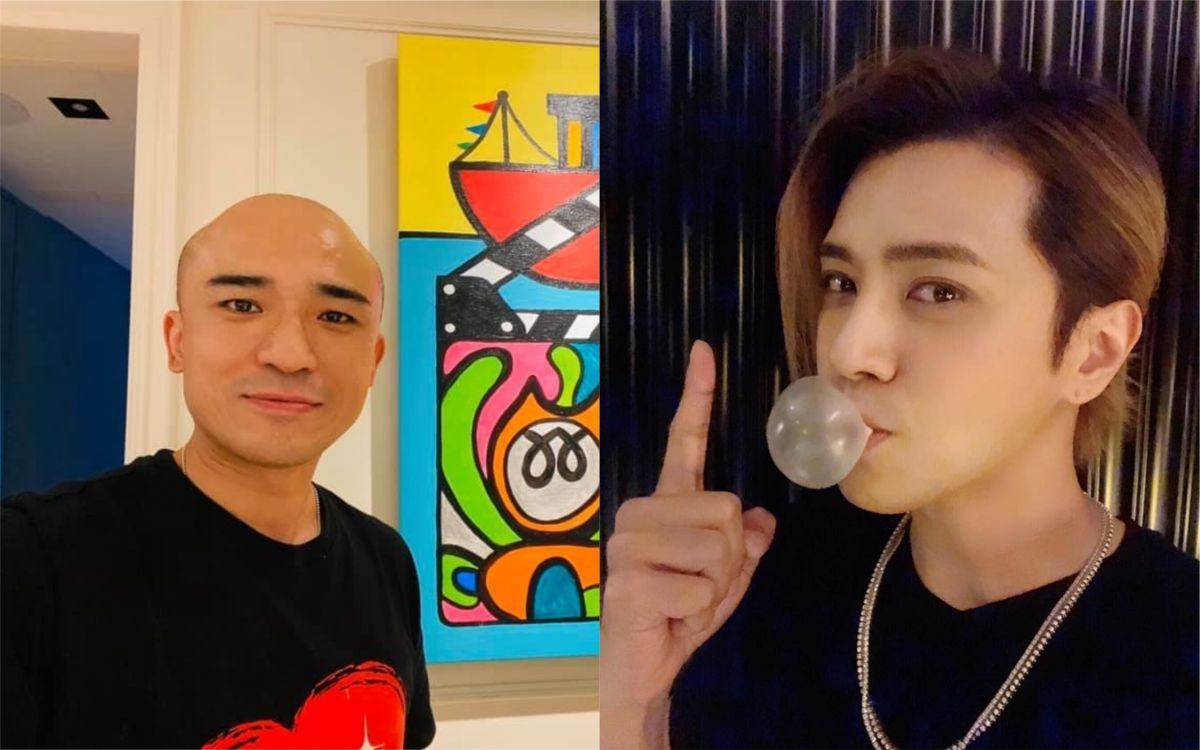 ▲小馬（左）自曝留言替羅志祥（右）打氣。（圖／小馬、羅志祥臉書） 