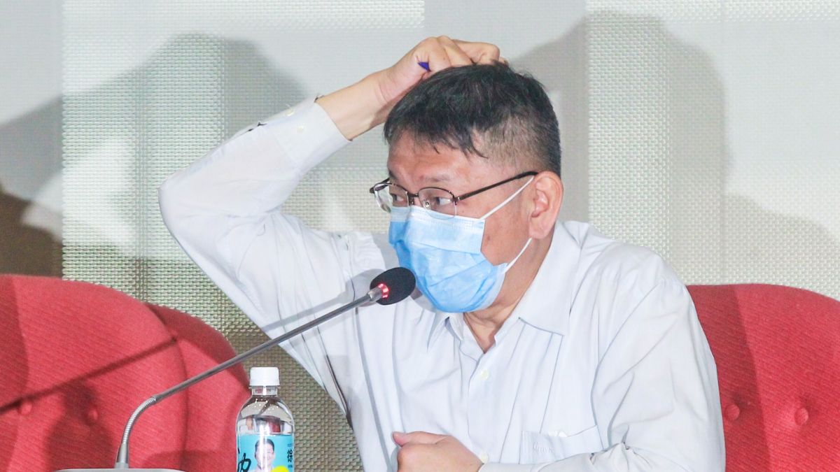 ▲台北市長柯文哲。（圖／記者丁上程攝, 2020.4.28）
