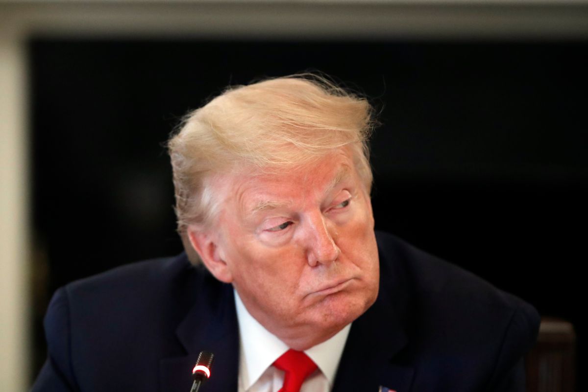 ▲美國總統川普 29 日於白宮。（圖／美聯社／達志影像）