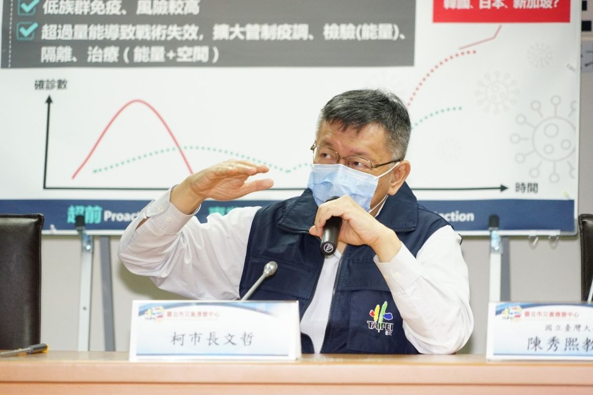 ▲台北市長柯文哲。（圖／台北市政府提供）