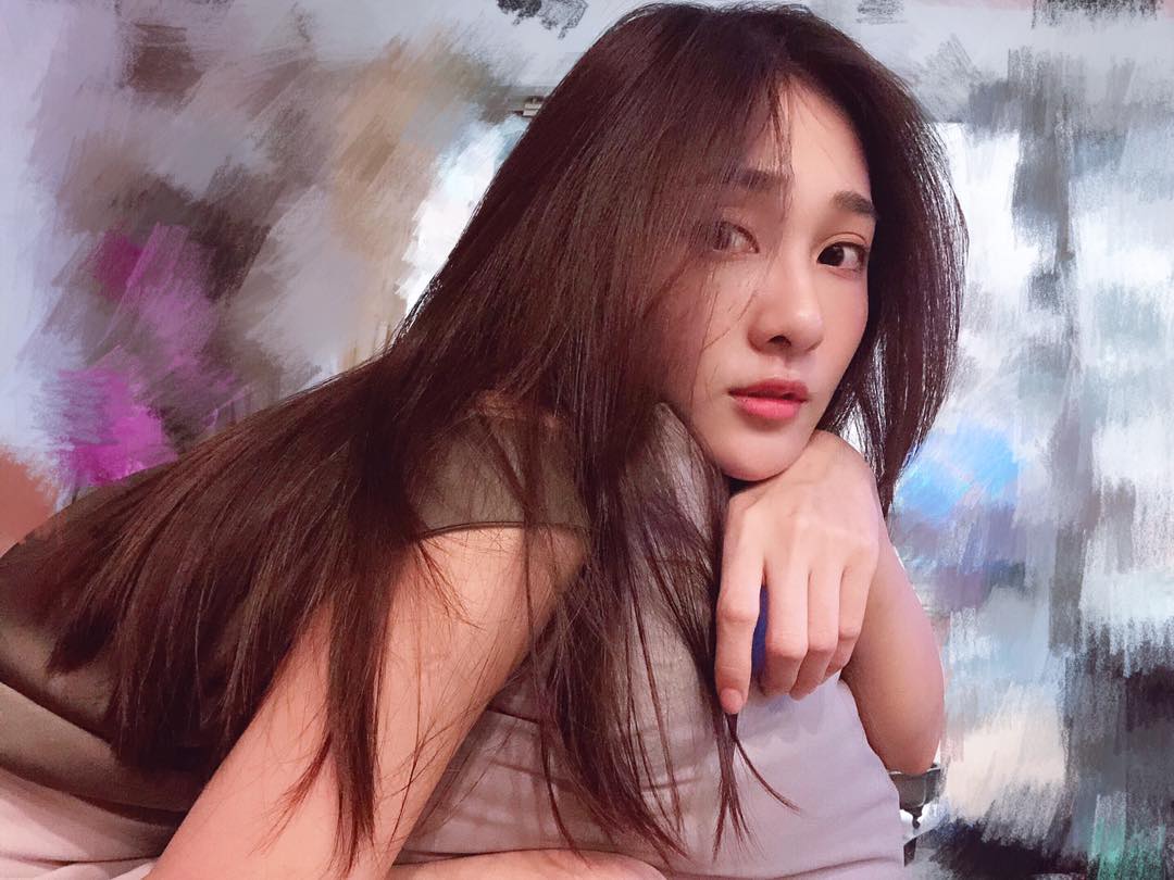 ▲邱子芯很怕親密戲。（圖 / 翻攝臉書）