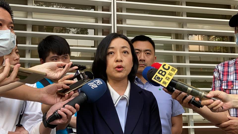 ▲ 時代力量立委王婉諭批國民黨面對中國不敢吭聲。（資料照／記者呂炯昌攝）