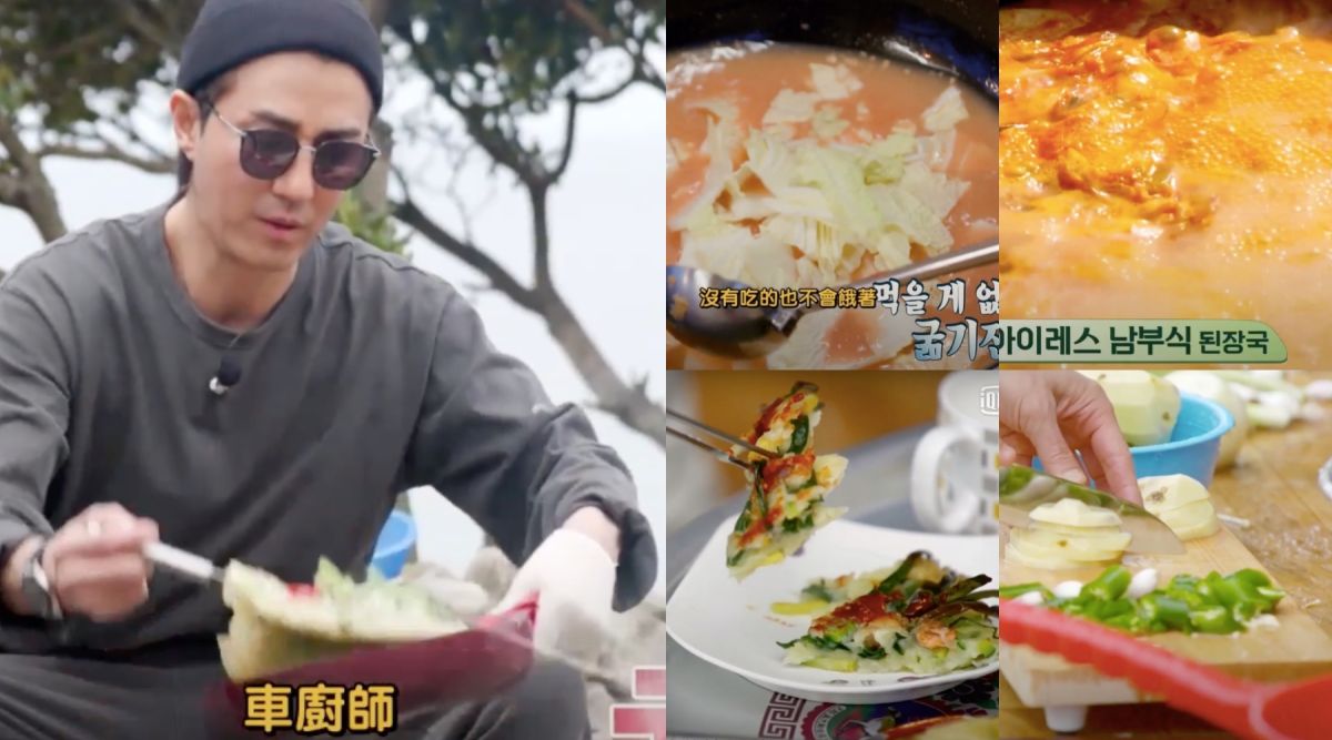 ▲車勝元端出國際料理。（圖／愛奇藝台灣站）