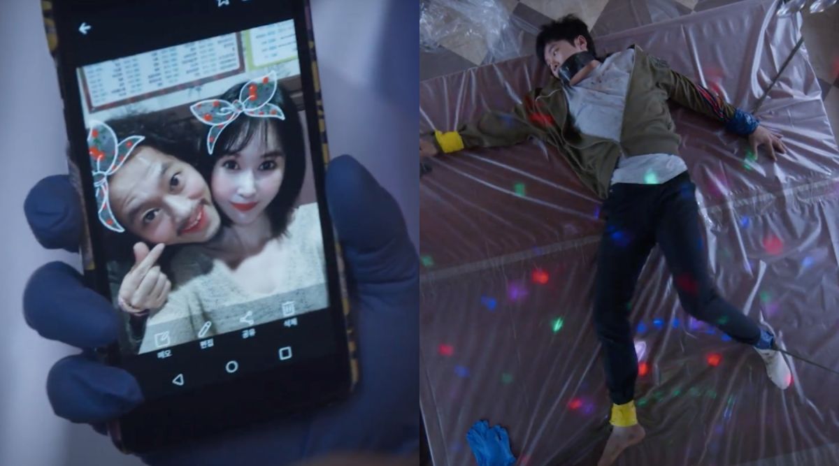 ▲金東希（右）劇中因非法打工惹禍上身。（圖／Netflix）
