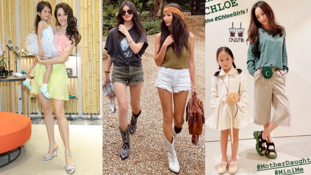 ▲凍齡長腿辣媽孫芸芸、瑞莎及關穎，分別帶著女兒秀出情同「閨蜜」的時尚母女裝。（圖／MANOLO BLAHNIK、翻攝自孫芸芸 IG@aimeeyunyunsun、關穎 IG@kwanterri）