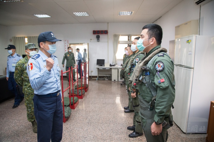 李副總長視導澎湖　要求強化戰備訓練捍衛空防