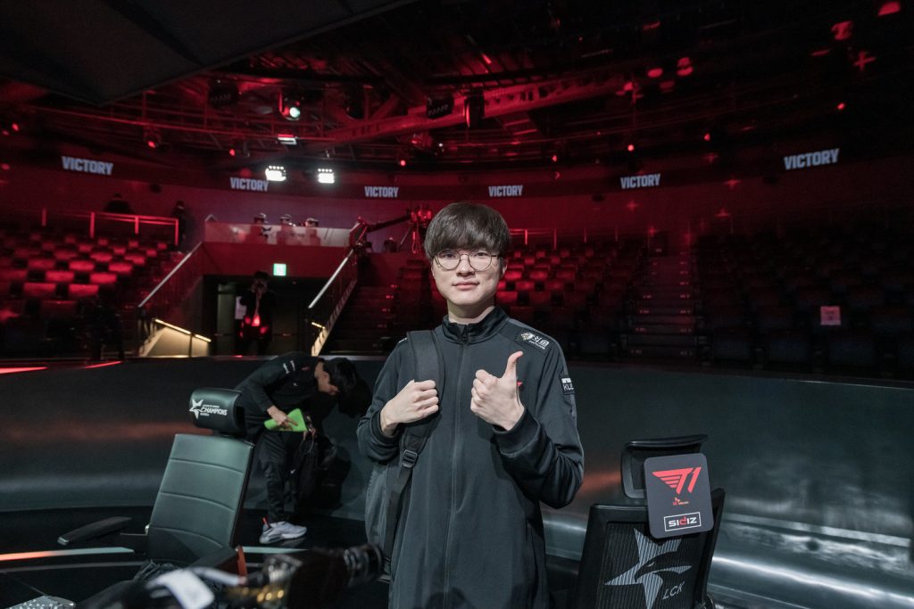 被問到有沒有想接的廣告代言，Faker 務實回答：我什麼都接   圖：翻攝自League of Legends Champions Korea LCK flickr