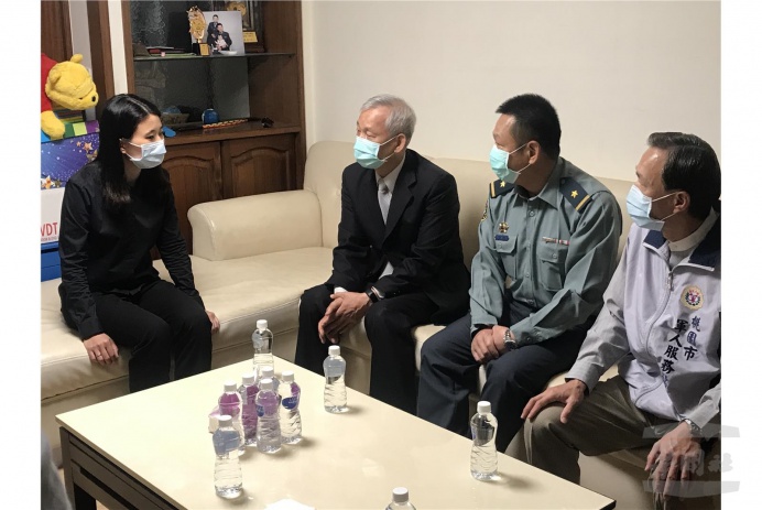 軍友保險關懷遺眷　表達對袍澤不捨之情　