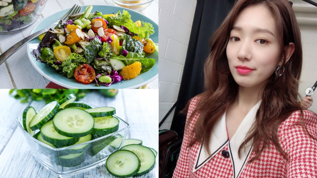 ▲朴信惠也曾靠吃小黃瓜瘦身。（圖／Shutterstock、翻攝自IG@ssinz7）