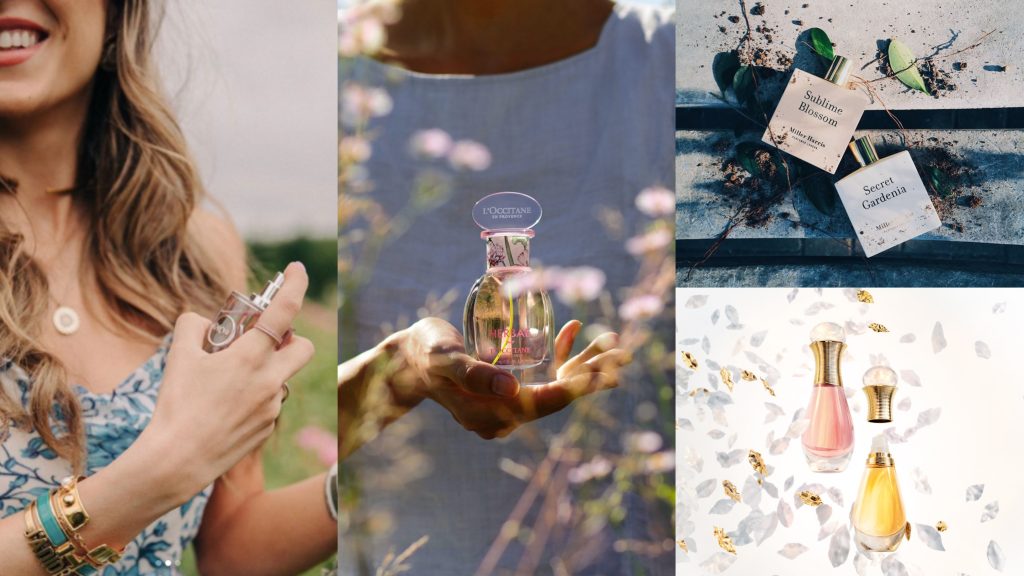 ▲夏季香水。（圖／歐舒丹、Miller Harris、迪奧、翻攝自IG@diorparfums）