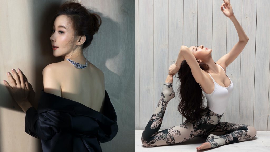 ▲蕭薔擁有凍齡美貌和姣好身材。（圖／蕭薔StephanieH微博）