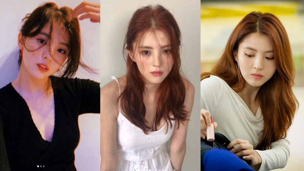 ▲韓素希染了偏紅的蜜糖棕色好誘人。（圖／JTBC Drama、翻攝自IG@xeesoxee）