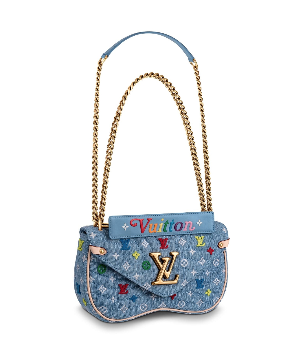 ▲New Wave MM 鏈帶手袋 NT$125,000。（圖／LOUIS VUITTON 官網）