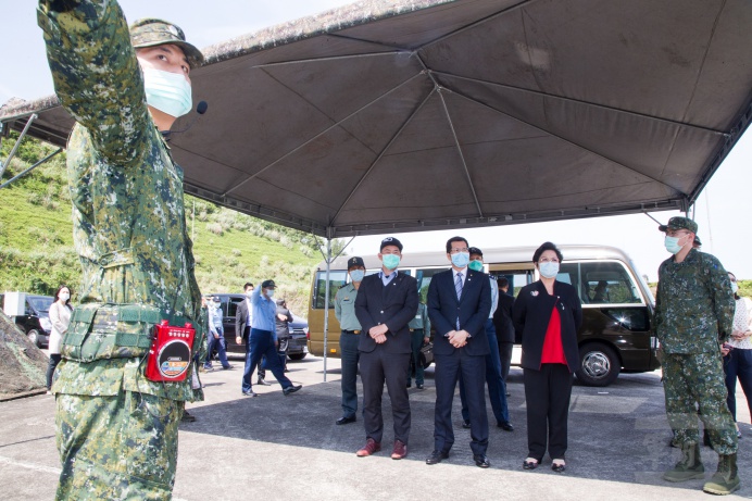 立委考察北部軍事設施　肯定戮力戰訓辛勞