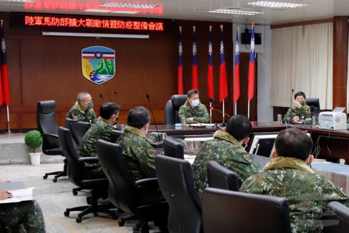 馬防部落實防疫作為　戮力戰備整備