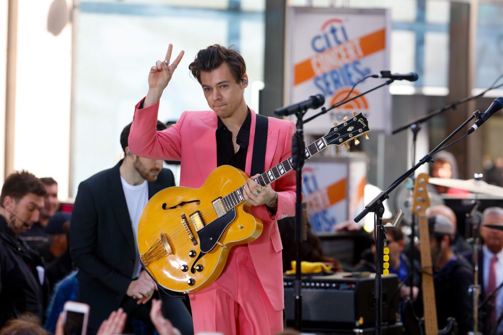 Harry Styles performs live on NBC’s ‘Today’ show as part of the summer concert series<br>Featuring: Harry Styles<br>Where: New York City, New York, United States<br>When: 09 May 2017<br>Credit: WENN.com