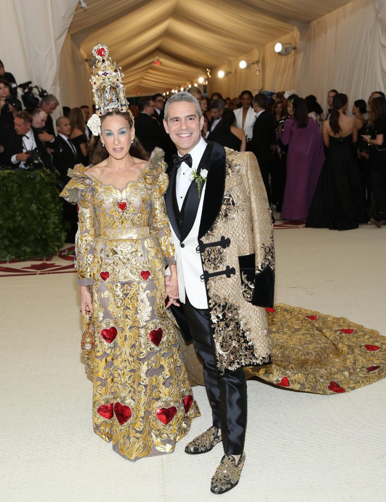 the Heavenly Bodies: Fashion & The Catholic Imagination Costume Institute Gala at Metropolitan Museum of Art on May 7, 2018 in New York City<br>Featuring: Sarah Jessica Parker<br>Where: New York, New York, United States<br>When: 07 May 2018<br>Credit: Andres Otero/WENN.com