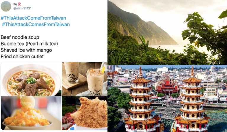 這才是台灣攻擊！推特#ThisAttackComeFromTaiwan　美景美食威力太強

