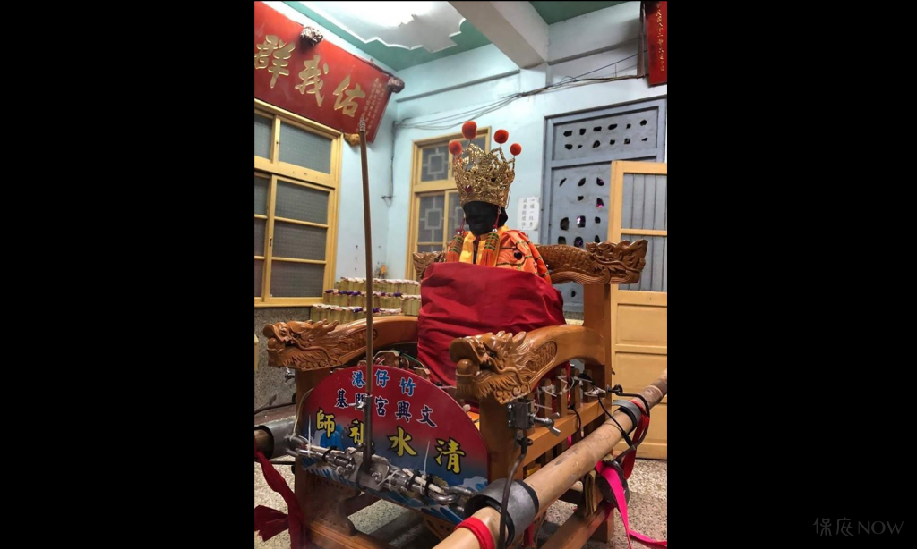 文興宮清水祖師金身。（圖／翻攝自高雄市 永安區 竹仔港文興宮清水祖師）