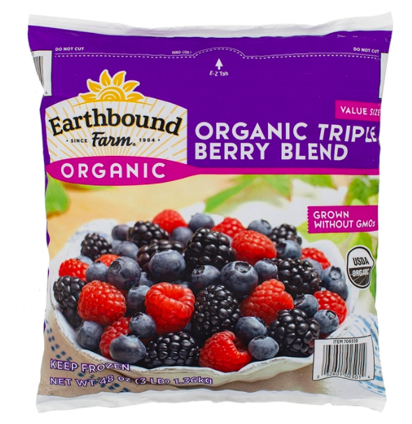 ▲Earthbound Farm 冷凍有機三種綜合莓。（圖／好市多官網）