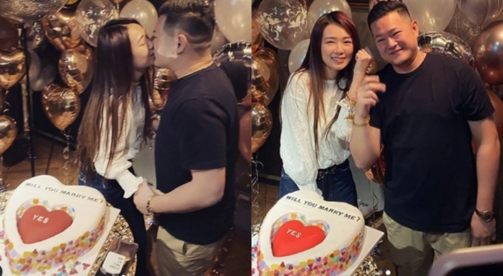 ▲詹子晴與王惟立結婚。（圖／詹子晴臉書）