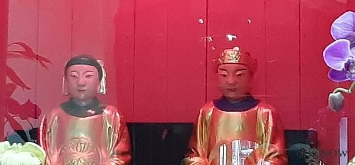 彰化開元寺有祭祀痘公痘婆。（圖／記者黃彥昇攝）